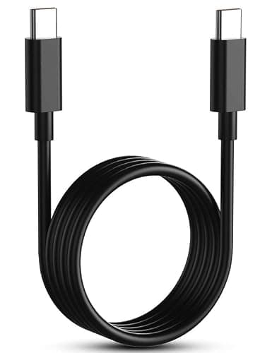 Samsung Superfast Original 25W Type C to C Charging Cable High Speed Data Transfer Compatible with Samsung M35/M15/F15/A15/A14/M14/F14/M34/F34/A34/A54/S21 Fe/S22/S23/S24/S25Plus Ultra,Tablet-Black