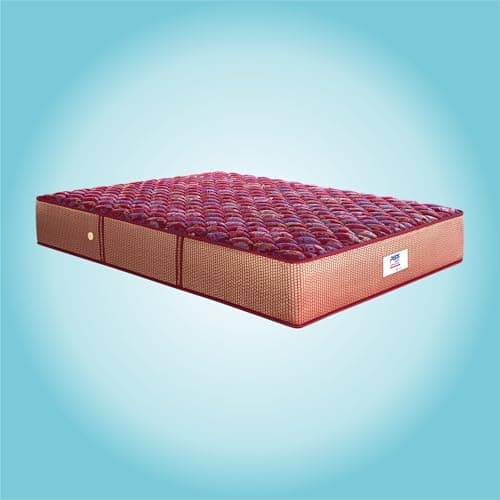peps Springkoil Cozy 6 Inch Orthopedic Bonnell Spring Mattress | Medium Firm Back Support Bed | Double Size (72X48 Inch) | Maroon | 7 Year Warranty 3