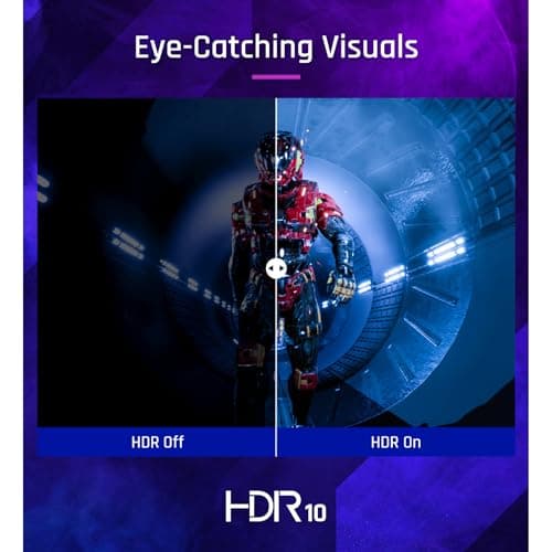 ViewSonic VX2479A-HD-PRO 60.96cm (24'') Full HD SuperClear IPS 240Hz Gaming Monitor 1ms| HDR10 |102%sRGB | NVIDIA G-Sync| AMD FreeSync | PS5 & Xbox compatibility | EyePro Tech | 250 nits|2xHDMI | 1xDP 5