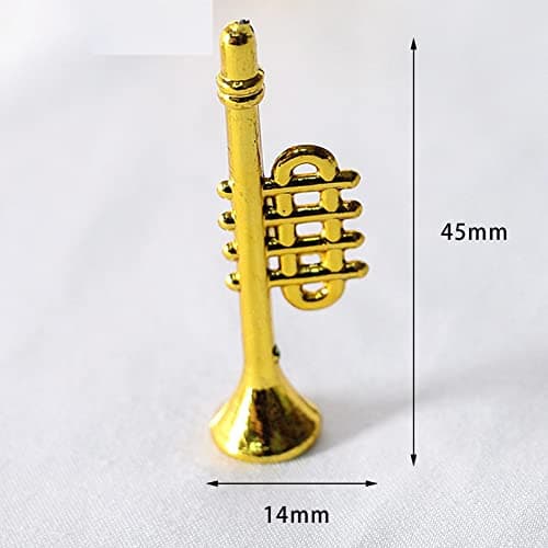Enakshi Dollhouse Musical Instrument Miniature Drum Model DIY Play for Girls Boys 5