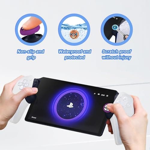 Flavizo 6 Pcs Switch Thumb Grips Joystick Cover for Enhanced Control, Anti-Slip Controller Cap, Grip for Precise Control Compatible with Nintendo Switch and Switch Lite 2
