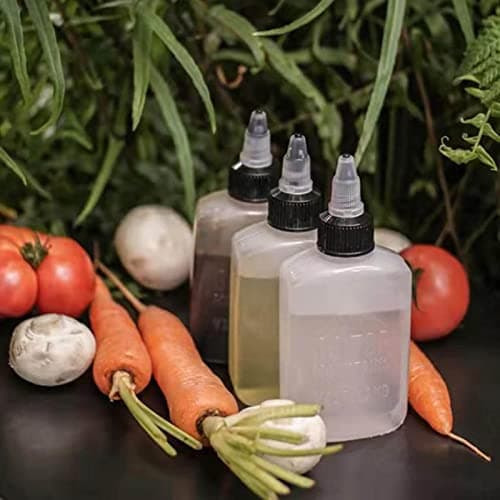 HEAVENGLOW 100ml Oil Bottle Sealed Leakproof Liquid Seasoning Bottle for BBQ Camping|Sporting Goods|Outdoor Sports|Camping & |Package Includes:1 Pieces Oil Bottle 2