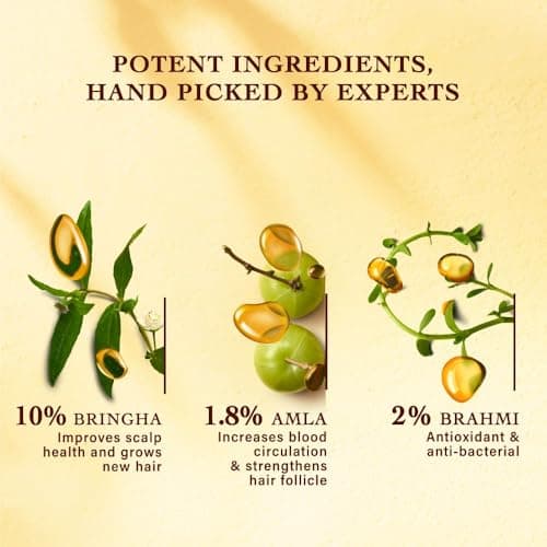 Indulekha Bringha Ayurvedic Shampoo 200 ml|| for Hair Fall Control|| With Bringharaj Extracts|| Amla|| Shikakai - Paraben Free|| For Men & Women 4