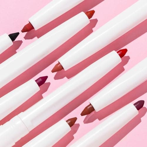 Blur India Darker Than My Ex's Soul | 2-in-1 Kajal & Lipliner | Everyday Essentials Trio | Black, Nude Brown & Deep Pink 5