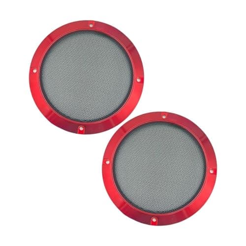 Meadawgs® 2 Pieces Speaker Grill Practical Round Subwoofer Grill for Speaker Cabinet 6.5 in| Vehicle Electronics & GPS | Car Audio & Video Installation 2