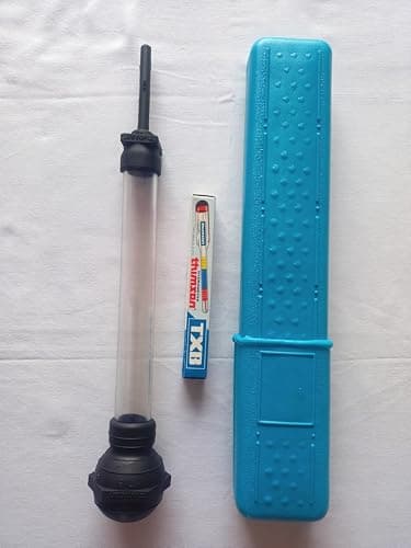 THIMSON TXB Unbreakable Hydrometer with Plastic Storage Case, Fiber Glass Tube, Easy & Safe Storage