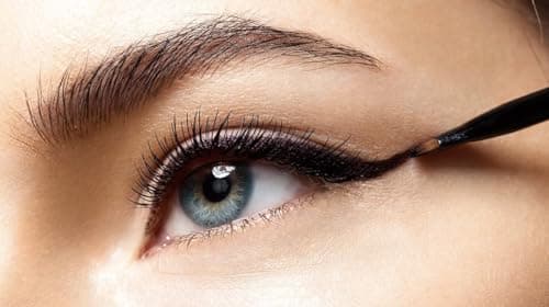 2 in 1 Jet Black Waterproof Gel Kajal and Powder Cake 3