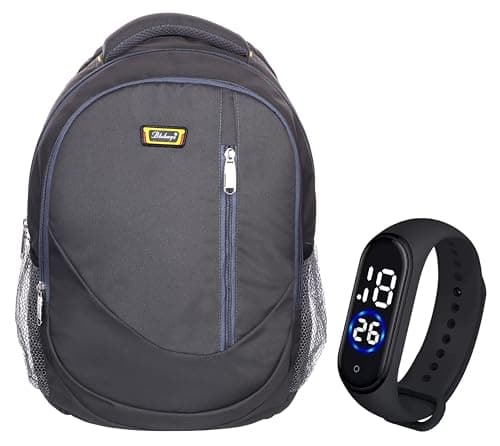 BLUBAGS Multipurpose Backpack With laptop compartment, 36L 2025 (Grey, Medium)