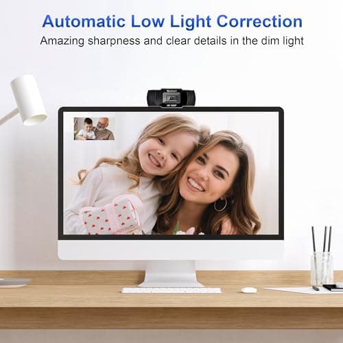 BigPassport 1080P/30FPS Ultra HD Webcam with Mic | 5P Lens USB Camera for Laptop, Desktop, PC | Face Detection, Skype, Zoom, Online Meetings, Classes – Pro-Live N3 4