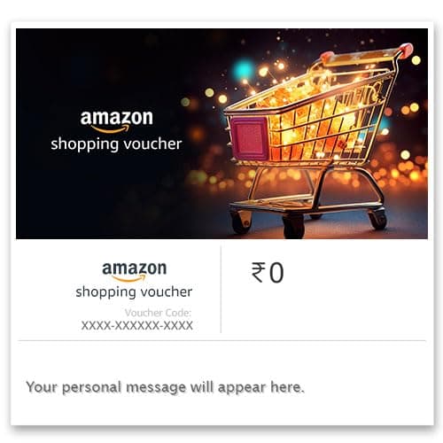 Amazon Shopping Voucher | Valid for physical products on Amazon.in