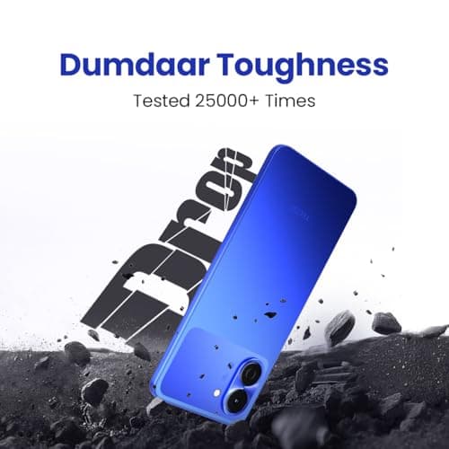 Tecno Spark GO 3 (Galaxy Blue, 4GB+64GB | Super Durability Drop Resistant & IP64 Rated | Make Calls Without Network* |Ella Al in Your Own Language | Super Smooth 120Hz 6.74" Display |5000mAh Battery 3