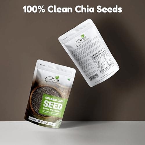 Acme Products Premium Raw Chia Seeds (250g) – High Fiber, Omega-3 Rich Superfood – Gluten-Free, Vegan – Energy Booster for Weight Loss, Digestion & Smoothies – Zip Lock Pouch 3