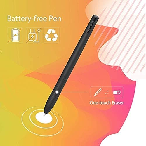 Huion H430P OSU Graphics Drawing Tablet with Battery-Free Stylus 4.8x3 inch Working Area 4 Press Keys Support Work from Home Distance Education Compatible with Android Linux Windows and Mac 5