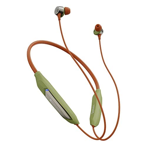 ZEBRONICS Yoga N3 with 46 Hours Backup,Bluetooth Wireless Headphones V5.2 Wireless Neckband,Enc Calling,Gaming Mode (Upto 50Ms),Voice Assistant,Dual Pairing,Splash Proof&Type C (Tropical),in Ear