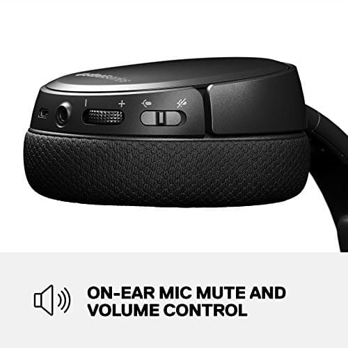 SteelSeries Arctis 1 Wireless Gaming Headset for Playstation – USB-C Wireless – Detachable ClearCast Microphone – For PS5, PS4, PC, Nintendo Switch, Android – Black 6