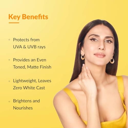 Fixderma Shadow Tinted Sunscreen Deep SPF 50 PA+++ | 1% Hyaluronic Acid & Vitamin E | Brightens & Nourishes the Skin | UVA & UVB Protection | Lightweight | No White Cast | For All Skin Types - 30gm 4
