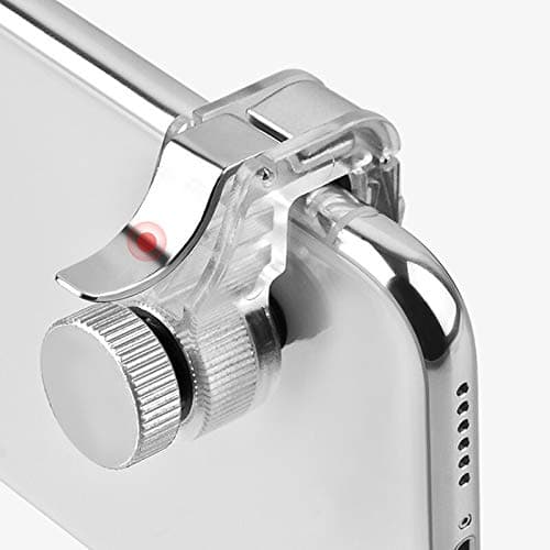 BKN BattleMods Conductive Mobile Gaming Triggers & Sleeve for PUBG Mobile-L1R1- Supports for All Android and iOS Phones (R11 Trigger) 4