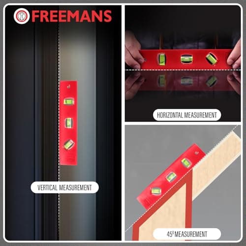 FREEMANS LT200 Torpedo Spirit Level 200 mm 3