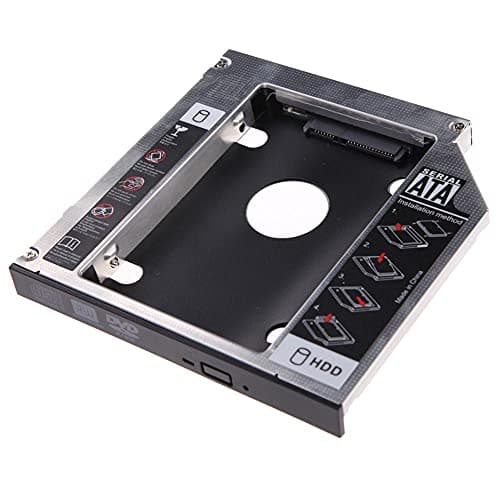 CARE CASE® HDD harddisk Caddy 12.5mm SSD sata for Laptop Notebook 3