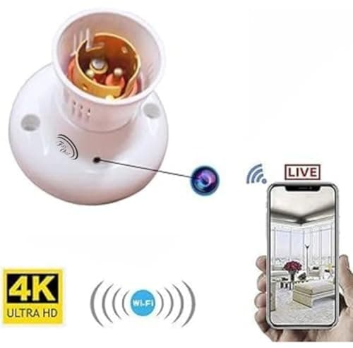 FAVONE Wireless Hidden Spy Camera WiFi CCTV Camera | Mini Indoor Security Camera with Mobile App Control, Night Vision & Motion Detection | Home Surveillance Camera 2