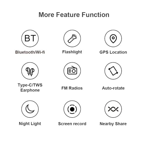 India Gadgets - Qin Keypad Simple Android: 2150mAh Battery: 3.54 Inch Touchscreen LCD: 2MP + 8MP Camera: IR Port - Senior & Children Friendly (Black) 2