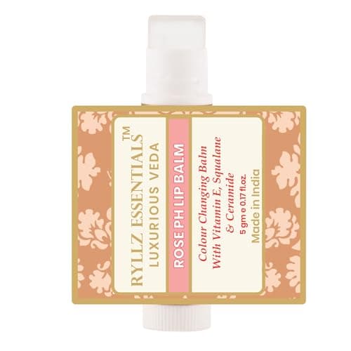 RYLLZ ESSENTIALS COLOR CHANGING MAGIC PH LIP BALM | Transparent to Pink Tint | With Shea Butter, Ceramide, Vitamin E & Squalane | For Moisturized Lips | 5 Gm 4