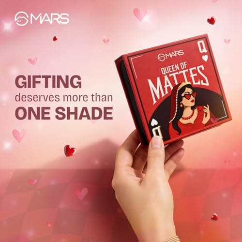 MARS Queen of Mattes Liquid Lipsticks Box Set of 3 (13.5 ml) (ALL ROUNDER) | Smudgeproof & Transferproof | Intense Swipe Pigmentation | Long-Lasting Wear 2