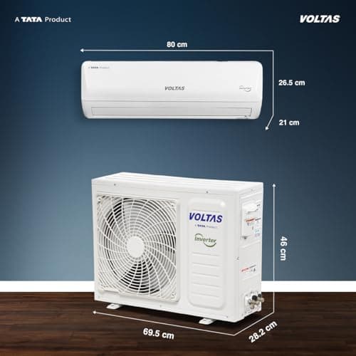 Voltas 1 ton 3 Star Split AC|Auto Clean|Sleep mode (123INV VECTRA EMERALD) 4
