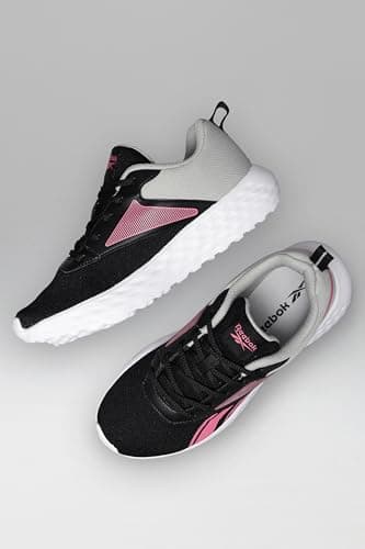 Reebok Women Sports Shoe | Super Connect | Running Shoe | Ideal for Running & Gym, Black, 6 UK 2