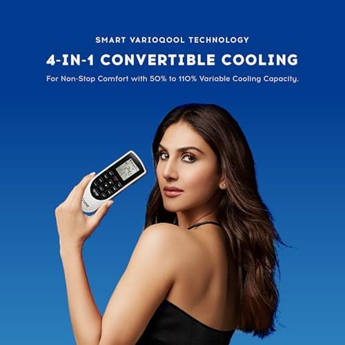 Cruise 1 Ton 3 Star, New Star rated, Inverter Split AC with 7-Stage Air Filtration (Copper, Convertible 4-in-1, Fast Cooling at 48 °C, PM 2.5 Filter, Anti-Rust Tech, CWCVBM-VQ1D123,White) 3