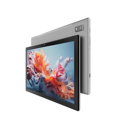 DOMO Slate SLP9 OS12 T310 10.1-Inch 1920 x1200 IPS LCD, 4G Tablet PC, 4GB RAM, 64GB Storage, 1TB Expandable, Android, Dual SIM, GPS, Bluetooth (Grey) 3