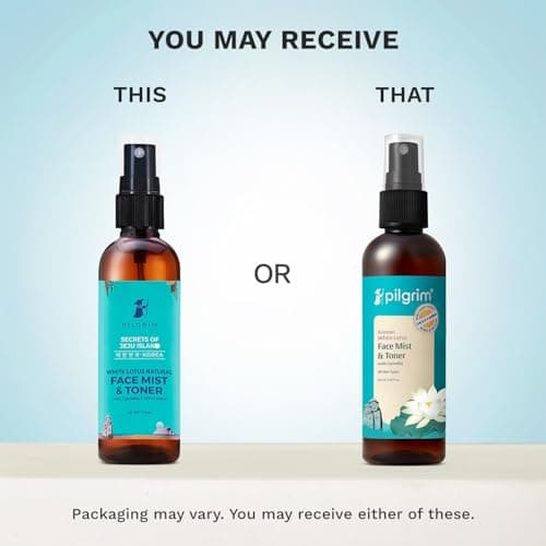 Pilgrim Korean Beauty White Lotus Refreshing Face Mist & Toner | Toner for glowing skin | Alcohol-Free Mist & toner for open pores Tightening | Korean skin care products | Women & Men | 100 ml 2