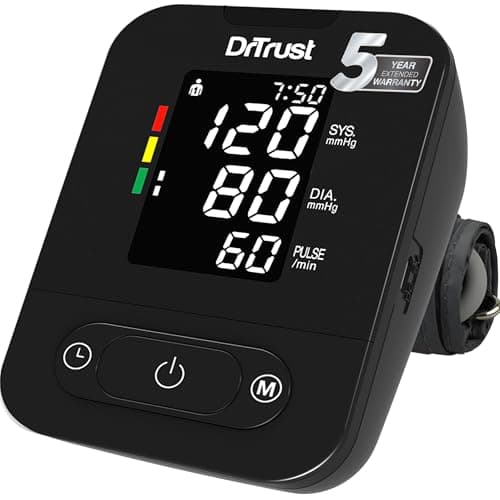 Dr Trust Smart Automatic Digital Blood Pressure Monitor BP Machine 101 (Black)