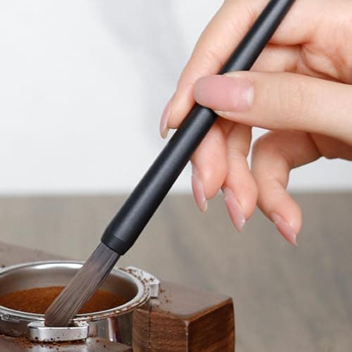 HEAVENGLOW Dusting Coffee Cleaning Brush for Bean Grain Coffee Tool Office 5