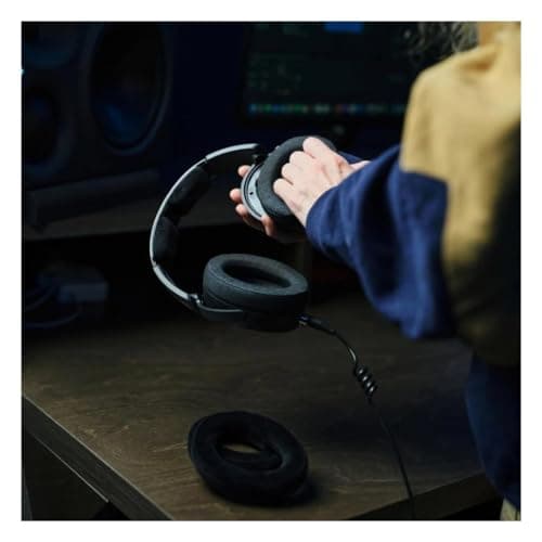 Sennheiser HD 490 PRO Open-Back Studio Over Ear Wired Headphones|Ultra-Wide 3D Soundstage|Neutral Reference Tuning|Interchangeable Ear Pads|Perfect for Mixing,Music Production,Editing&Recording,Black 2