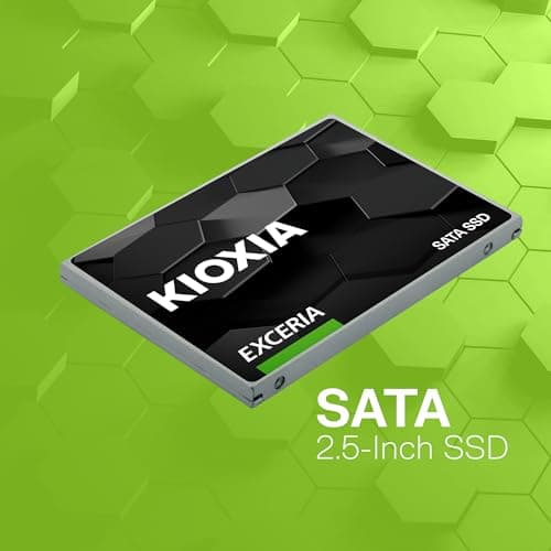 KIOXIA Former Toshiba Memory EXCERIA SATA SSD 480GB - 2.5 inches, 555MB/s Read & 540MB/s Write, Aluminum Shell,Equipped with BiCS Flash TLC Japanese Brand 2