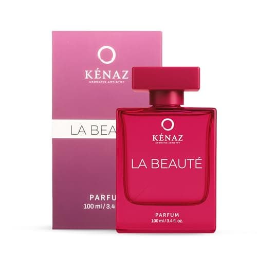 KENAZ La Beauté Women Perfume 100ml | Dubai Crafted | Floral, Fruity Gourmand With Black Currant & Pear | Luxury Parfum for Woman | Long Lasting Perfume for Women | 20% Fragrance Oil