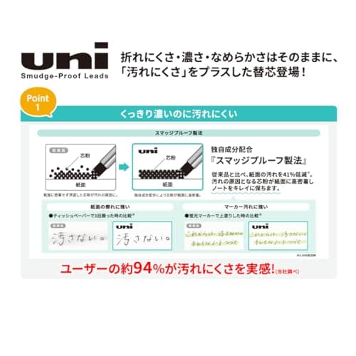 [Mitsubishi Pencil] Uni Metal Case 0.5mm HB Black 4