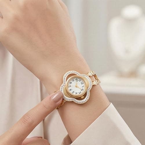 CLEO Be Bold Be You Ladies Gold Bracelet Analog Watch | Luxury Party Watch 2