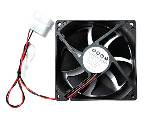 4 DOT FOURDOT COOLINGS 92mm 4Inch Axial Cabinet Desktop PC Cooling Fan 12V Model-9225 (With Molex SMPS Connector)