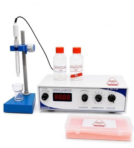 Digital pH Meter|Bench Top Digital pH Meter with LCD Display | High Accuracy Laboratory pH Tester ZESCO INDIA