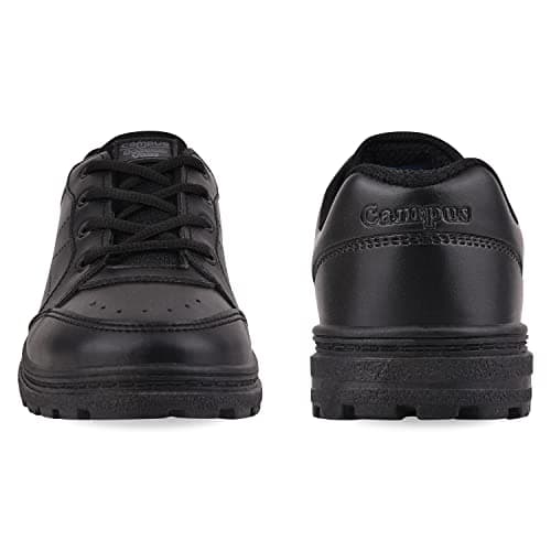 Campus Child CS-63B BLK School Shoes - 3UK/India 1 Pair 3