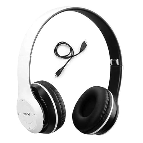 P47 Wireless Portable Gaming Headphone Microphone Stereo Card Support Bluetooth Headset (Multicolor)