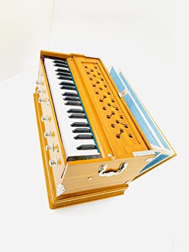 KHALSA MUSICAL 2 Reed 440 Tuned Total Wood Basic Harmonium 2
