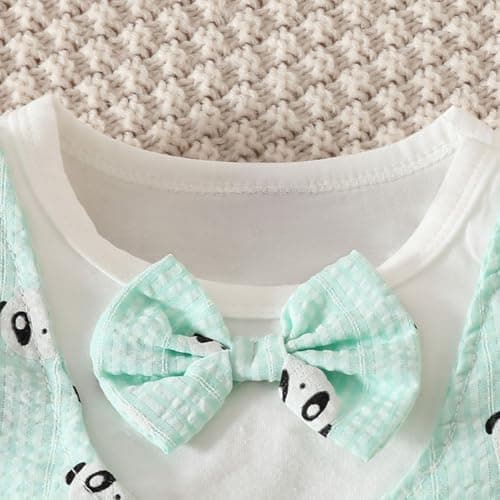 Hopscotch Baby Boys Animal Print Short Sleeves White Formal Set for Ages (6-9 Months) 3