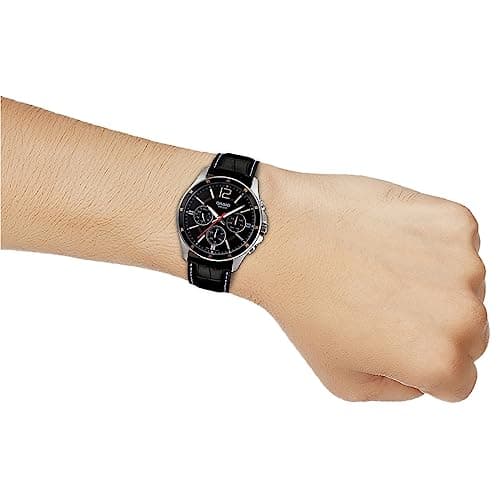 Casio Enticer Chronograph Black Dial Men's Watch - MTP-1374L-1AVDF (A834) 5