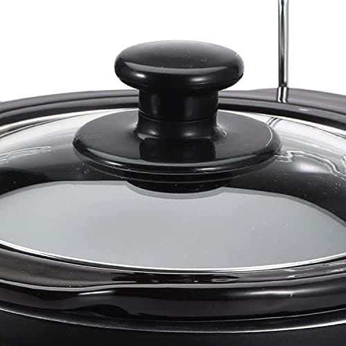 Bergner Supreme Electric Cooker with 100Watt, (1.5 L x 2) for Low & High Temp. Food Warming/Slow Cooking, Ceramic Pot with Glass Lid, Body Stainless Steel, Cool Touch Handling 4