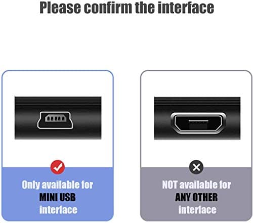 JGD PRODUCTS JGD 5 Pin Mini USB Cable (1.5 M) USB 2.0 Type A to Mini B Cable Compatible with GoPro Hero 3+, PS3 Controller, MP3 Player, Digital Camera, Black 2