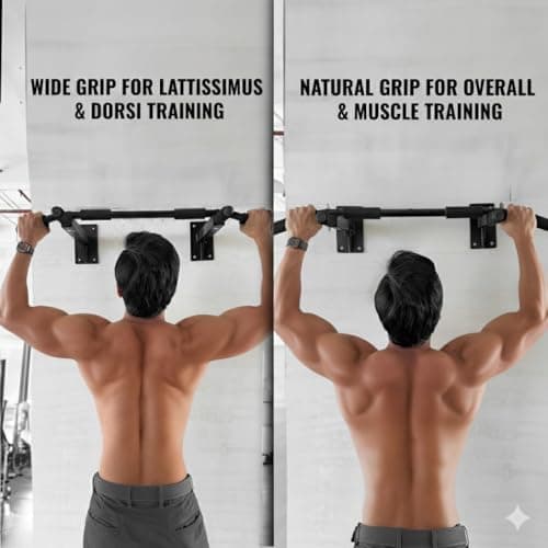 Slovic Pull up Bar for Home Workout [200 KG Load Capacity] | Pull up bar Wall Mounted | Gym Equipment for Home Workout | Pull up bar stand for Men, Women & Kids | Pull up rod for Chin ups 4