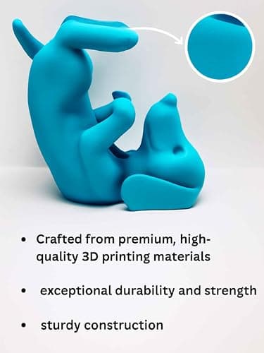 Barky – 3D Printed Dog Bottle Holder | Cute Pet Bottle Stand for 750ml Wine, Water & Soda | Fun Desk & Table Organizer | Unique Gift for Dog Lovers, Pet-Themed Home Décor & Office Accessories 4